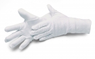 Handschoen wit katoen 10.5 dun, zeer goede pasvorm