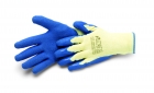Handschoen blauw 11 xtra sterk natuurlatex