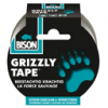 Bison Grizzly Tape Zilver rol 10 mtr