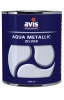 Avis Aqua metallic zilver 125 ml.