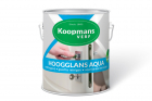 Koopmans Hoogglans Aqua kleur uit wit/p 2½ ltr.