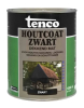 Tenco Houtcoat Waterbasis Mat Zwart 1 ltr