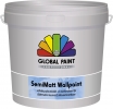 Global Semimatt Wallpaint 10 ltr. wit/basis 1