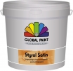 Global Styrol satin 1 ltr. kleur uit 7/donker